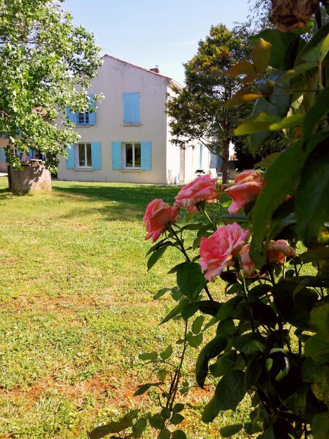 Gite Dans Une Ambiance Vegetale Avec Spa Privatif Jazennes Eksteriør billede